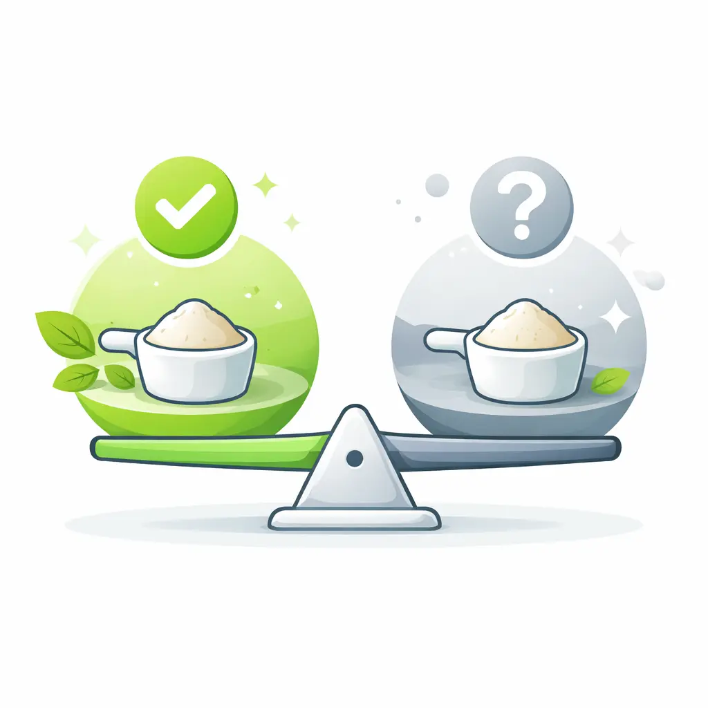 Eiwitpoeder vergelijken